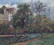 Camille Pissarro The orchard at Maubuissson,Pontoise Le verger a Maubuisson,Pontoise oil painting picture wholesale